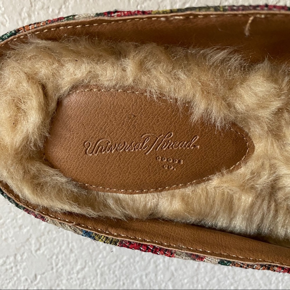 Multicolor Aztec Fur Mules - Picture 10 of 10
